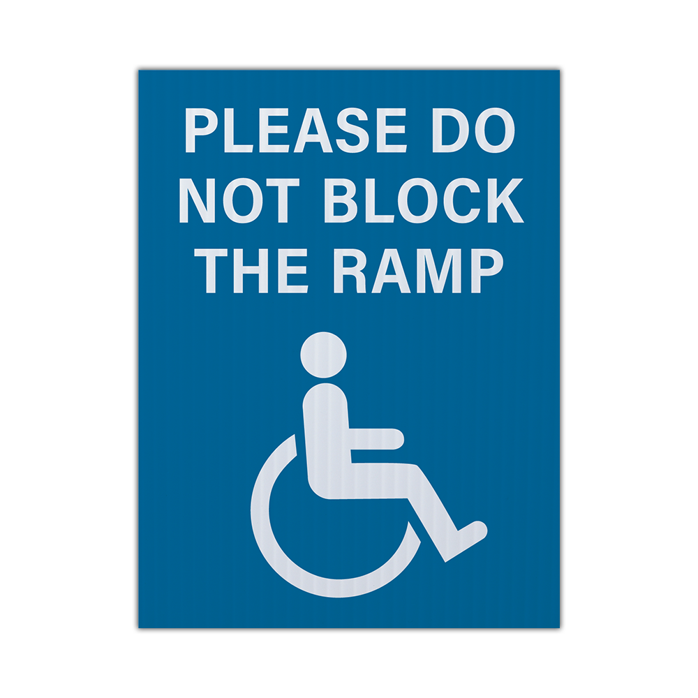 Do Not Block The Ramp