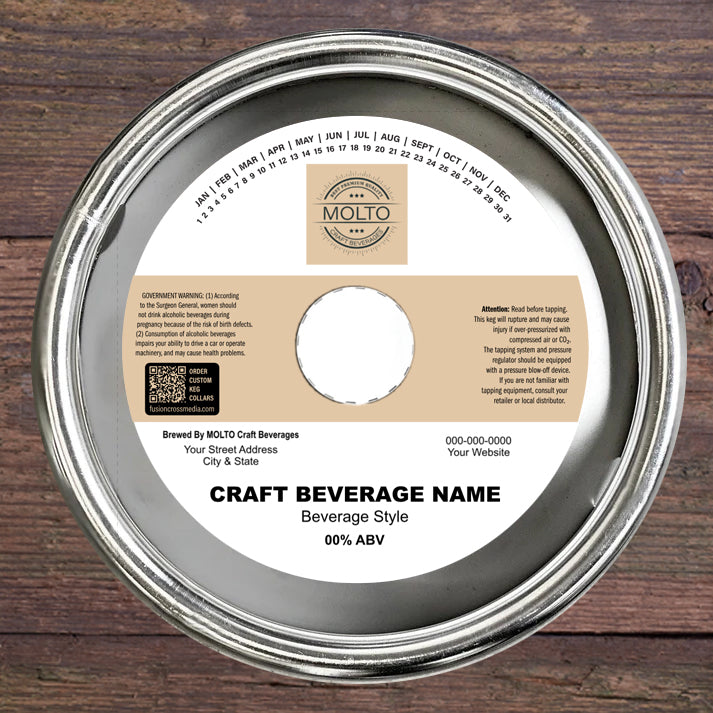 Crest Style Keg Collar