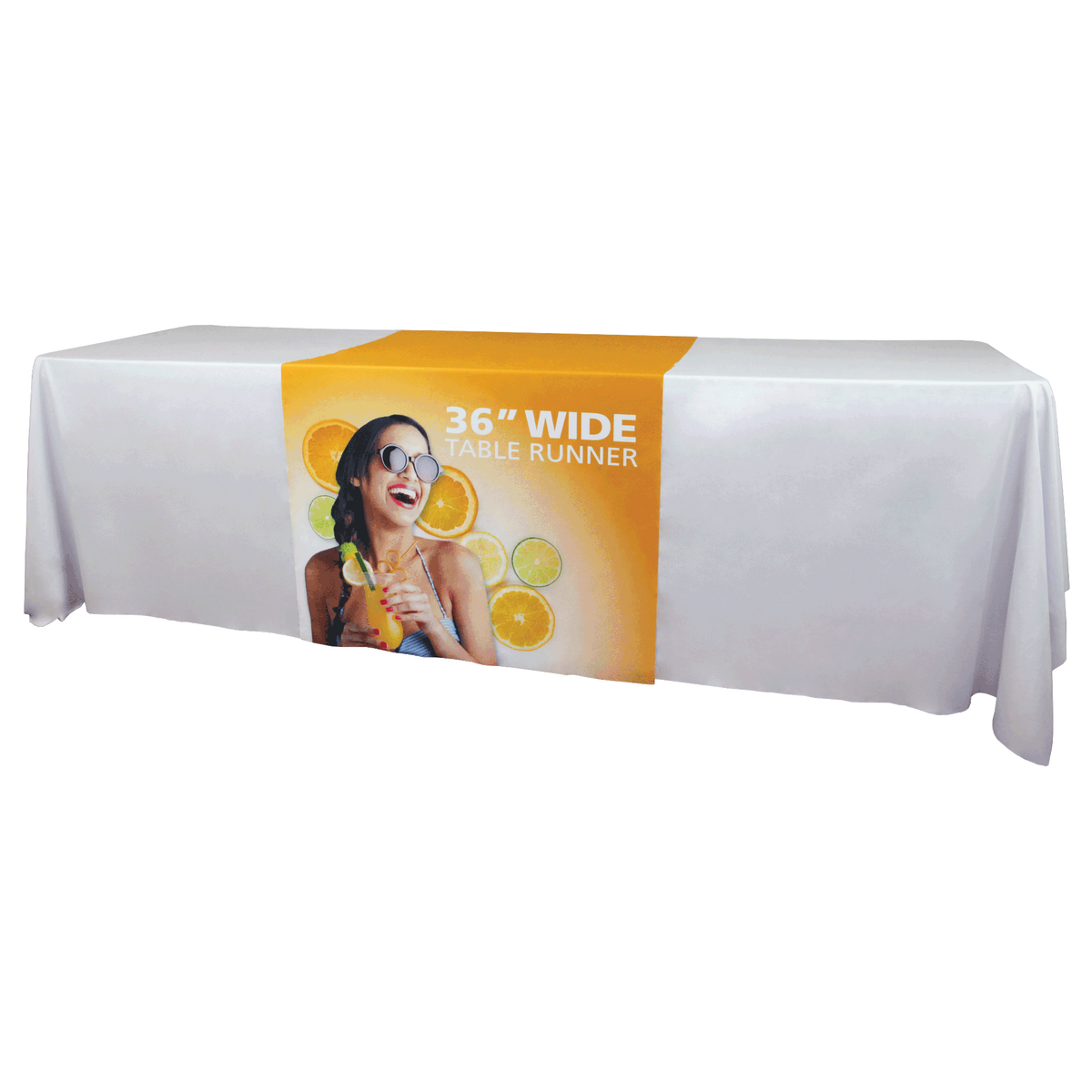 Premium Dye Sub Table Runner – 36 in