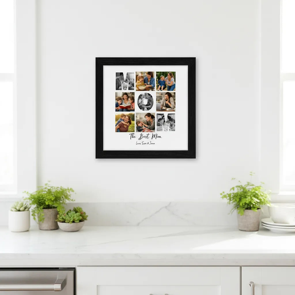 MOM Moments Framed Print
