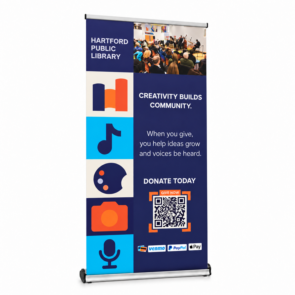 APERTURE 33.5 × 64 Retractable Display