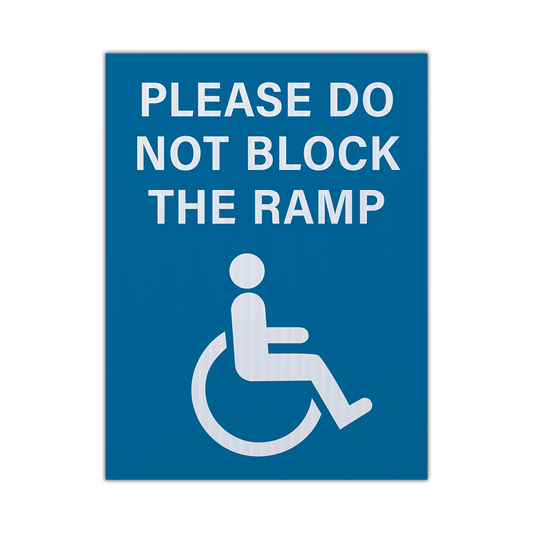 Do Not Block The Ramp