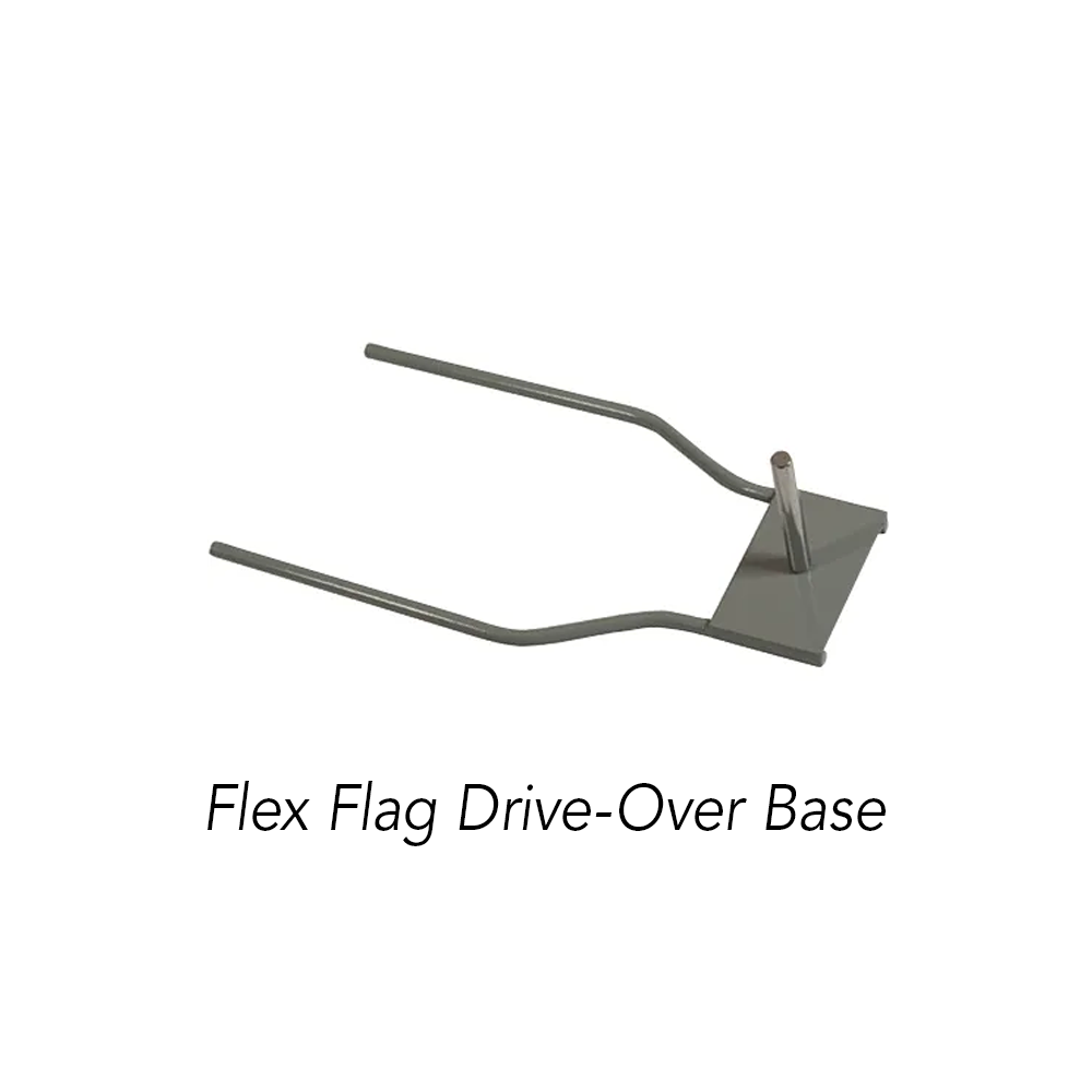 Flex Flag Drive-Over Base