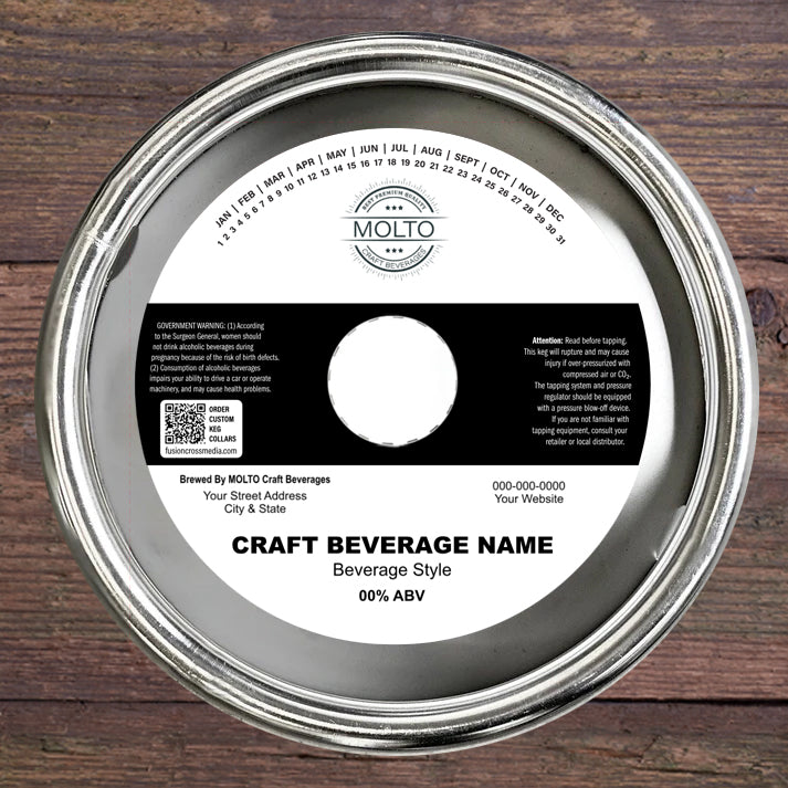 Crest Style Keg Collar