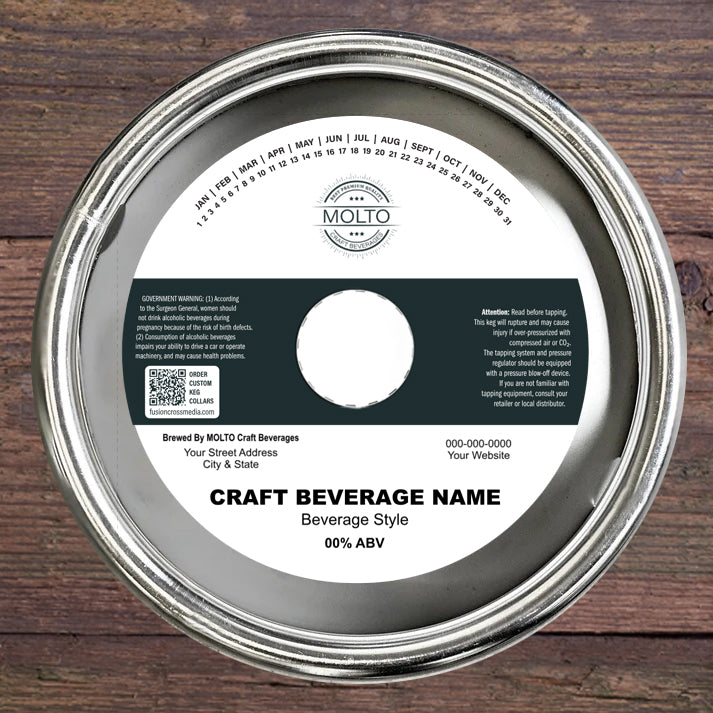 Crest Style Keg Collar