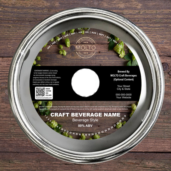 Halo Style Keg Collar