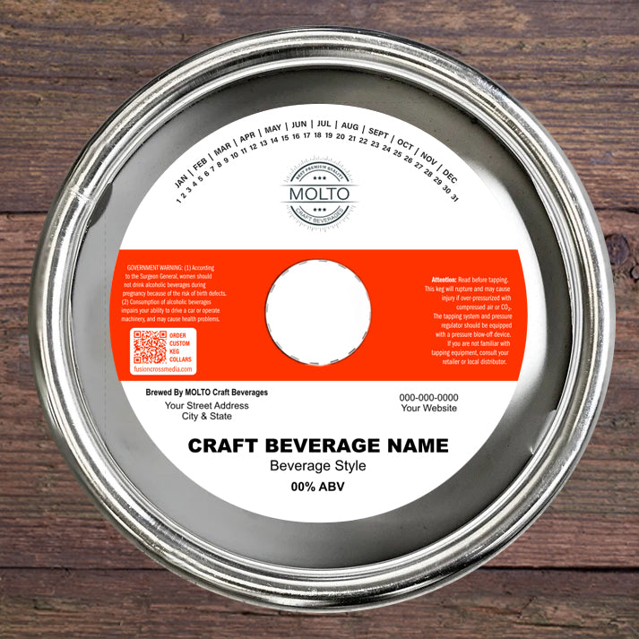 Crest Style Keg Collar