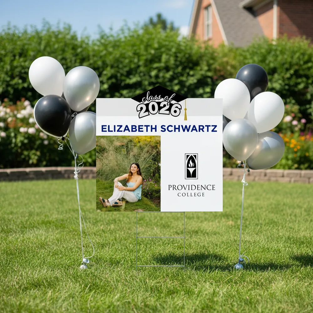 High School Graduation w/College Lawn Signs