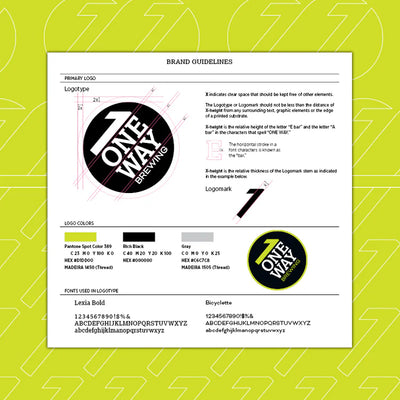 One Way Brewing Brand Guidelines