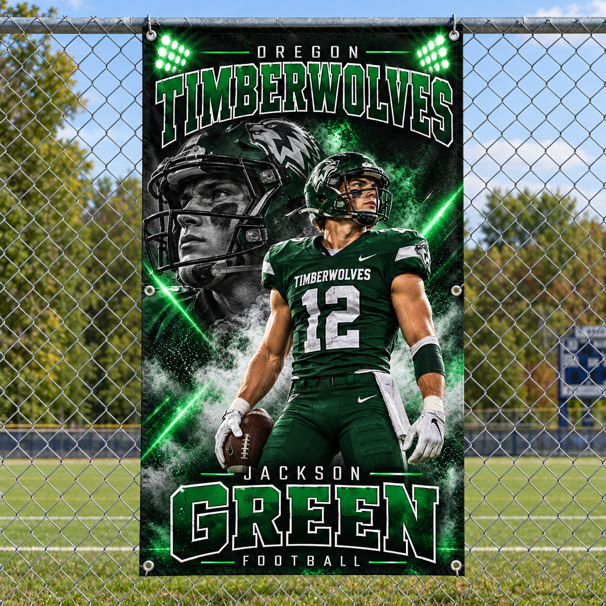 30" x 60" Sports Banners