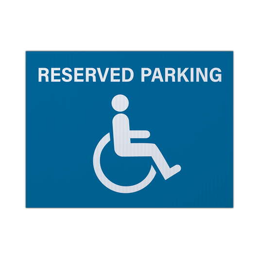 Reserved Parking Sign