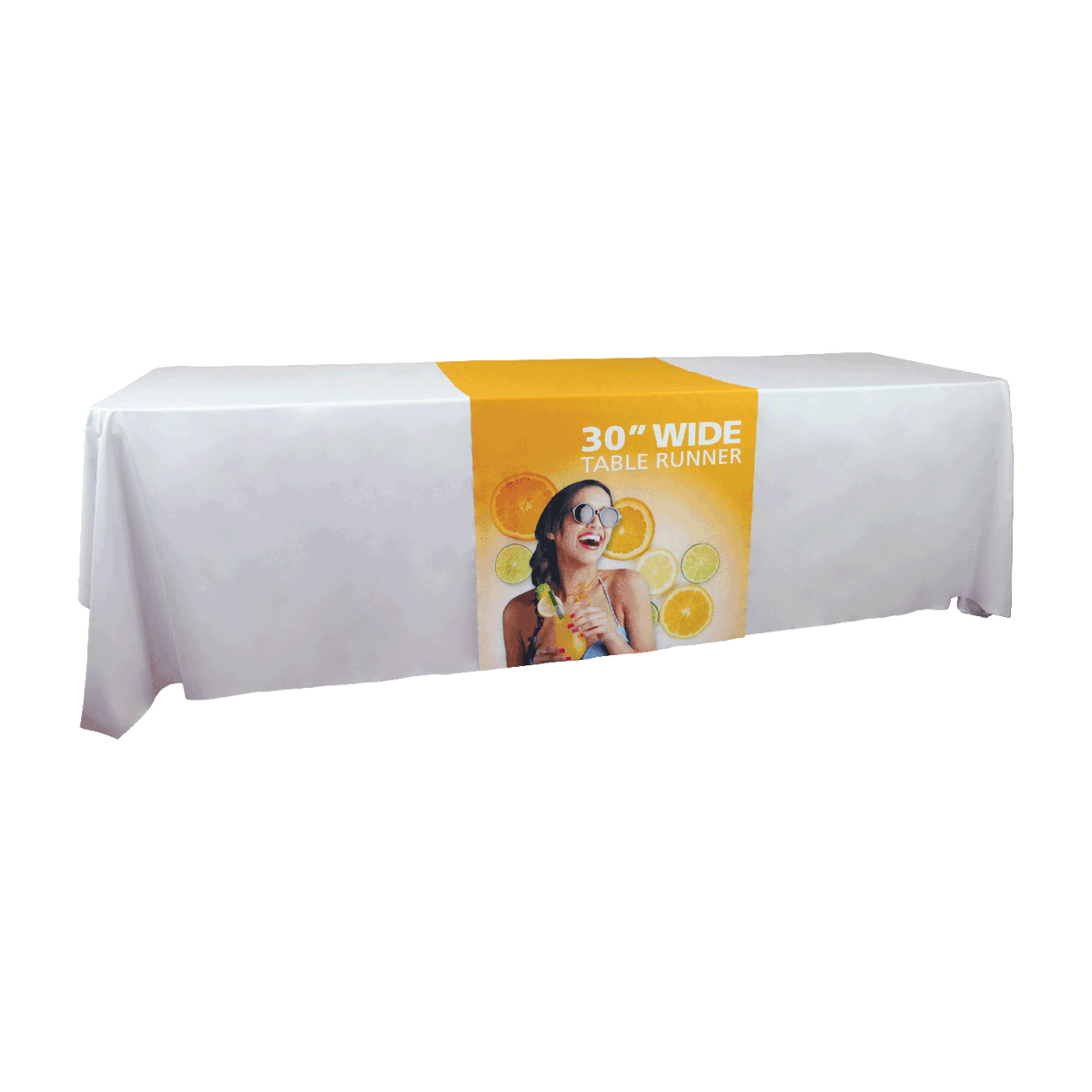 Premium Dye Sub Table Runner – 30 in