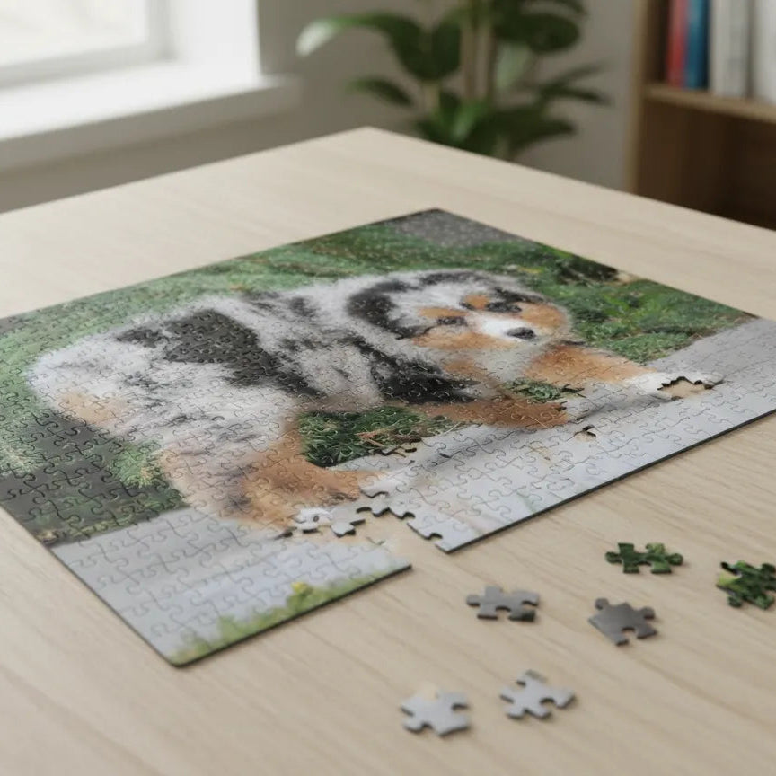 Personalized Fur-ever Memory Puzzle