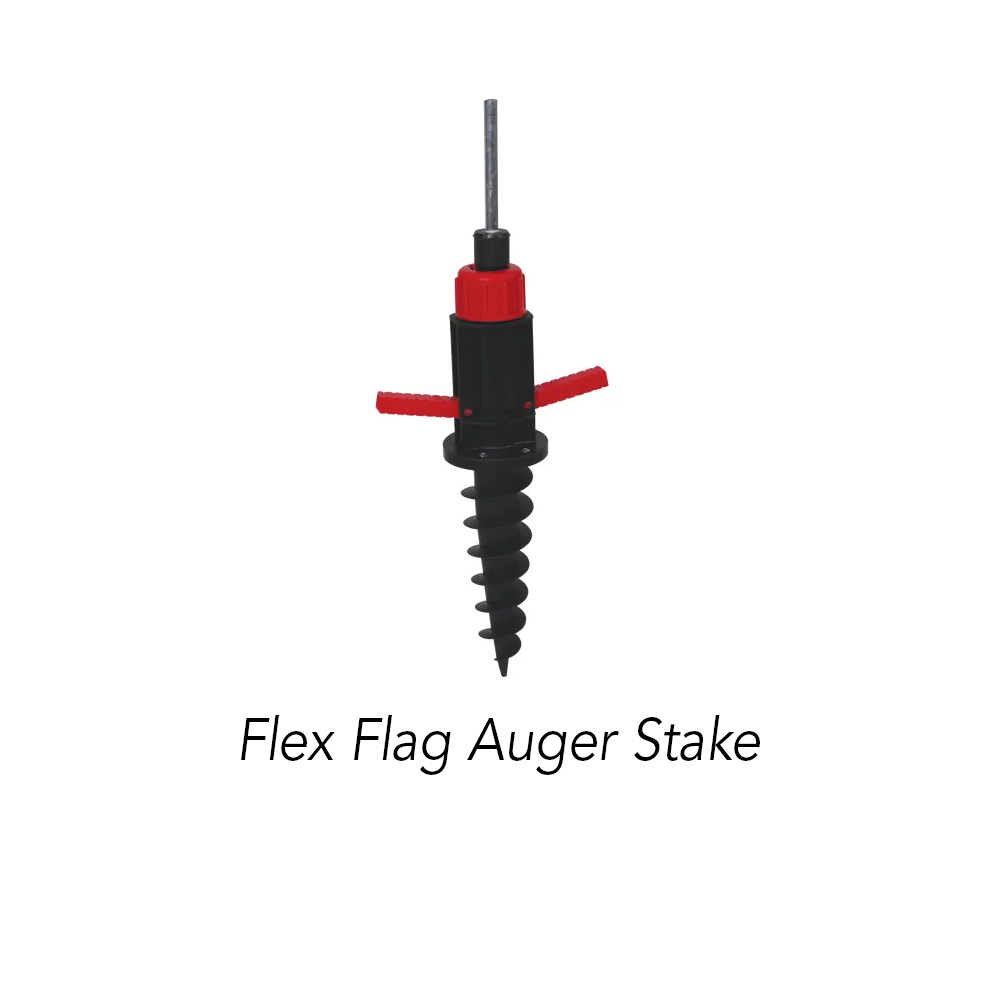 Flex Flag Auger Stake