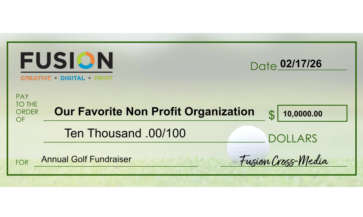 Fairway Philanthropy Presentation Check